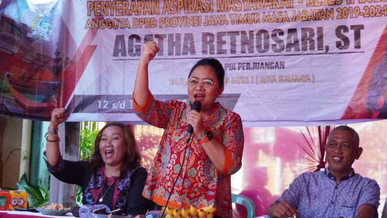 Tingkatkan Pendapatan Masyarakat, Agatha Beri Pelatihan Membuat Sabun Rumah Tangga