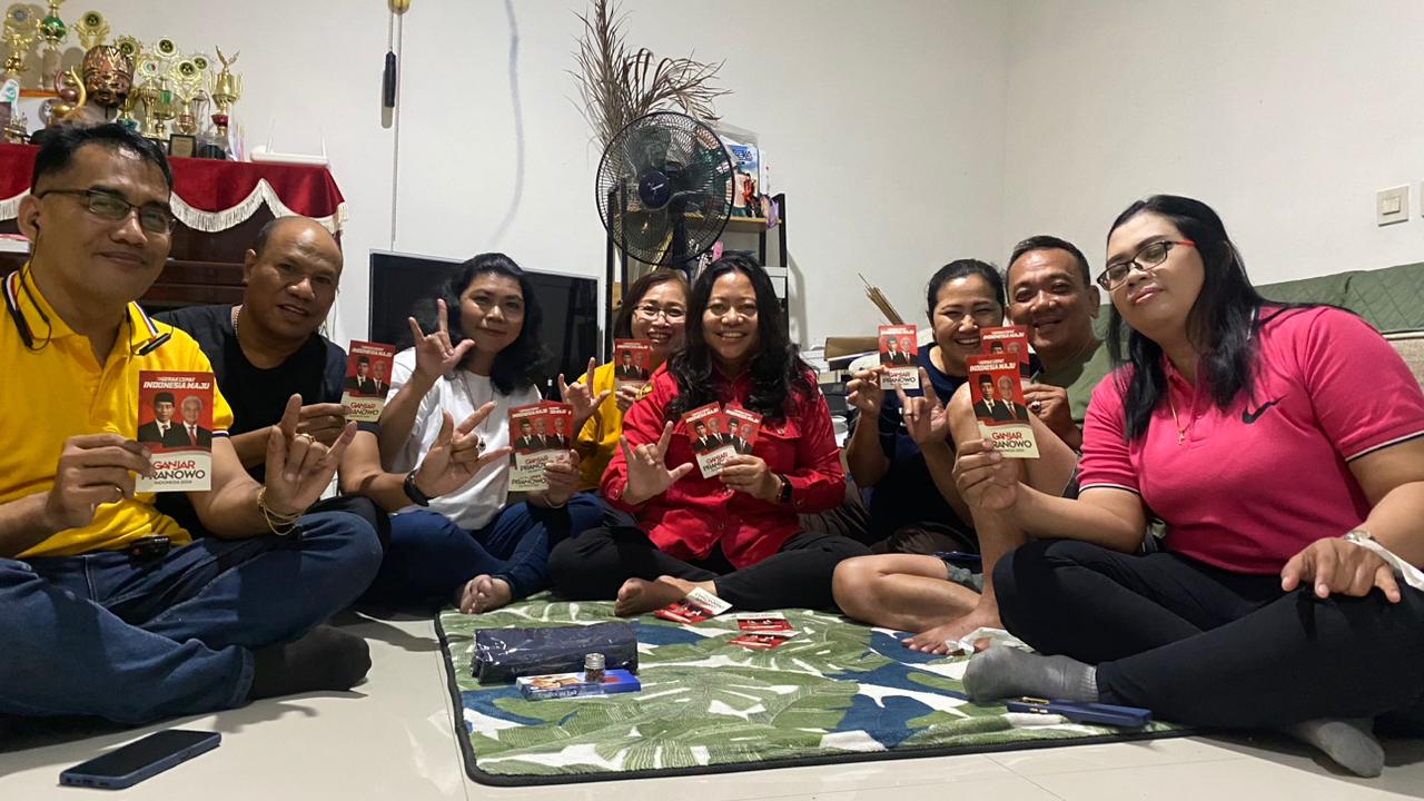 Agatha Door to Door ke Komunitas, Sosialisasikan Ganjar Pranowo