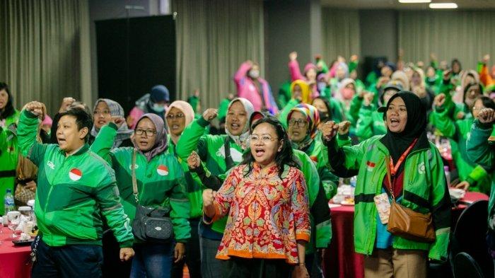 Bertemu Driver Ojek Online Perempuan Se Kota Surabaya, Agatha Retnosari Berbincang Soal Koperasi